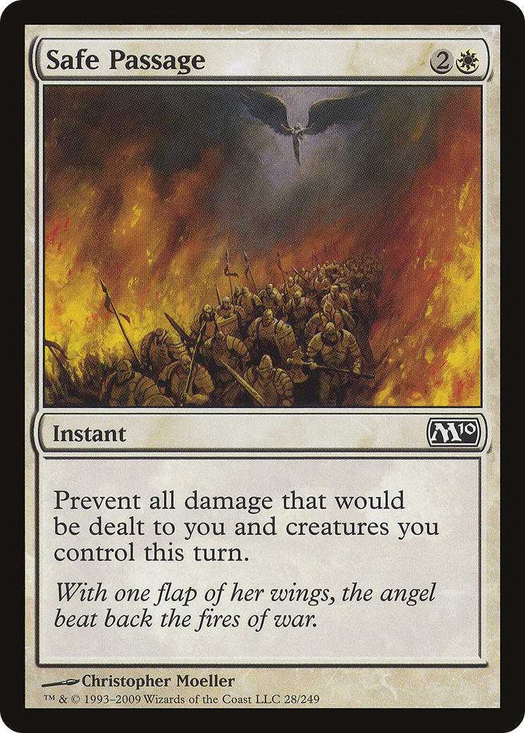 Safe Passage (M10-028) [Magic 2010] MTG Single Wizards of the Coast