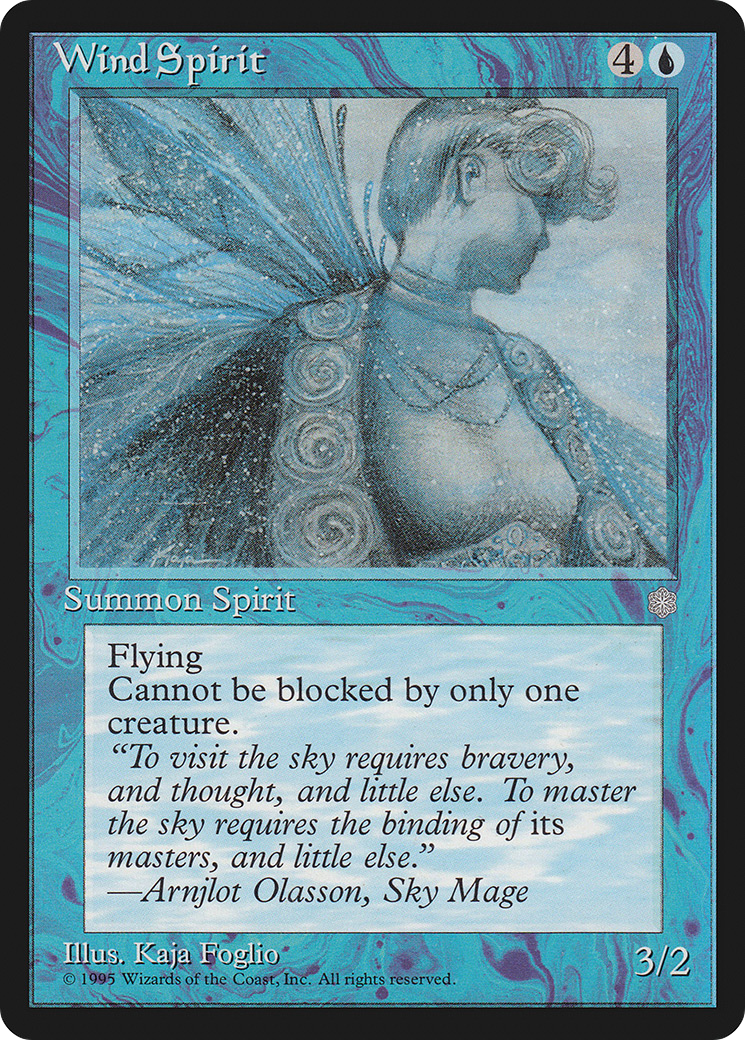 Wind Spirit (ICE-) [Ice Age] MTG Single Wizards of the Coast