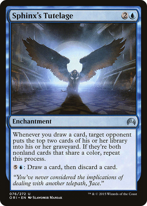 Sphinx's Tutelage (ORI-076) [Magic Origins] MTG Single Wizards of the Coast