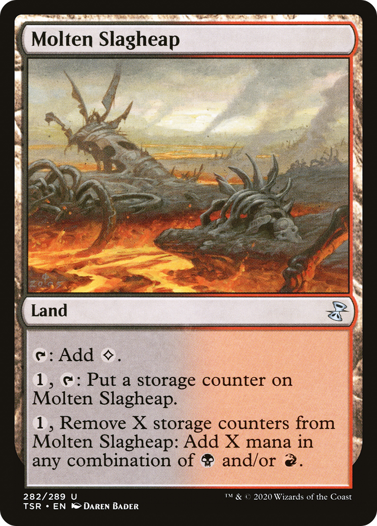 Molten Slagheap (TSR-282) [Time Spiral Remastered] MTG Single Wizards of the Coast
