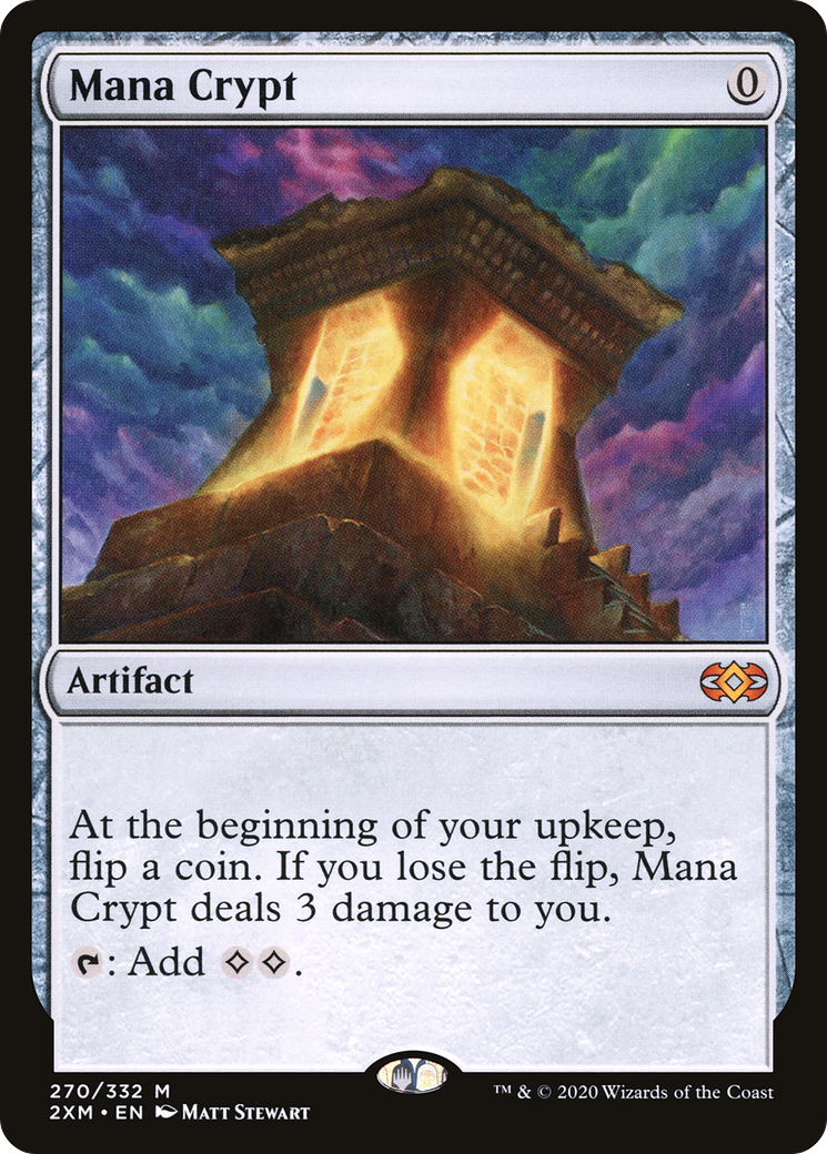 Mana Crypt (2XM-270) [Double Masters] Foil MTG Single Wizards of the Coast