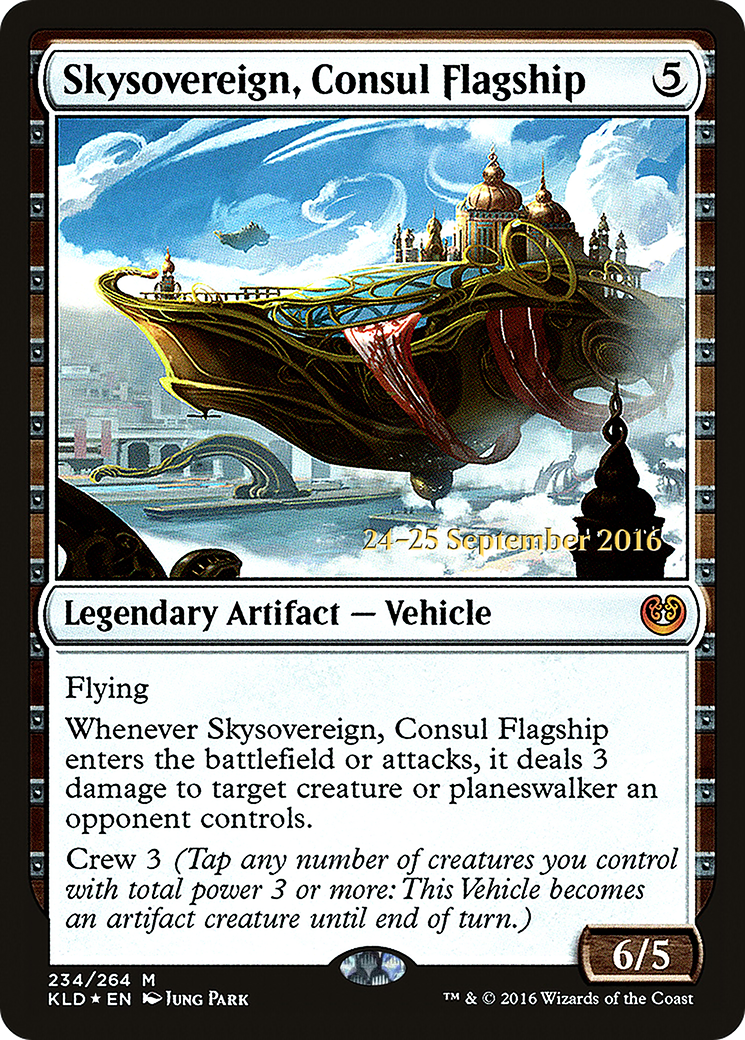 Skysovereign, Consul Flagship (PRE-234) [Kaladesh Promos] Foil MTG Single Wizards of the Coast