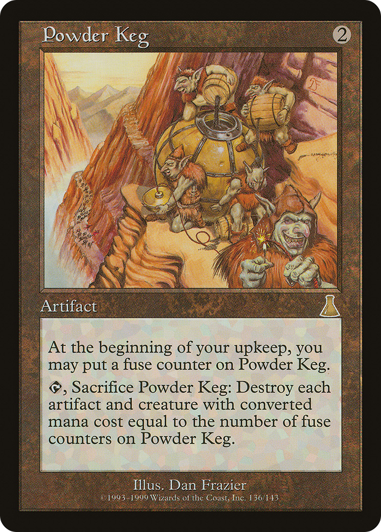Powder Keg (UDS-136) [Urza's Destiny] MTG Single Wizards of the Coast