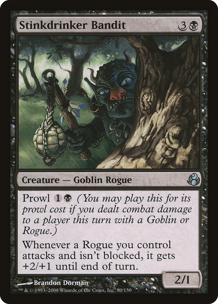 Stinkdrinker Bandit (MOR-080) [Morningtide] Foil MTG Single Wizards of the Coast