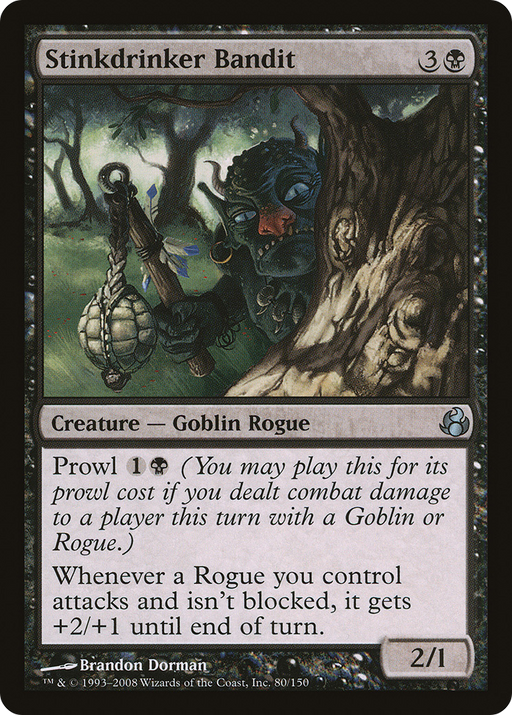 Stinkdrinker Bandit (MOR-080) [Morningtide] Foil MTG Single Wizards of the Coast