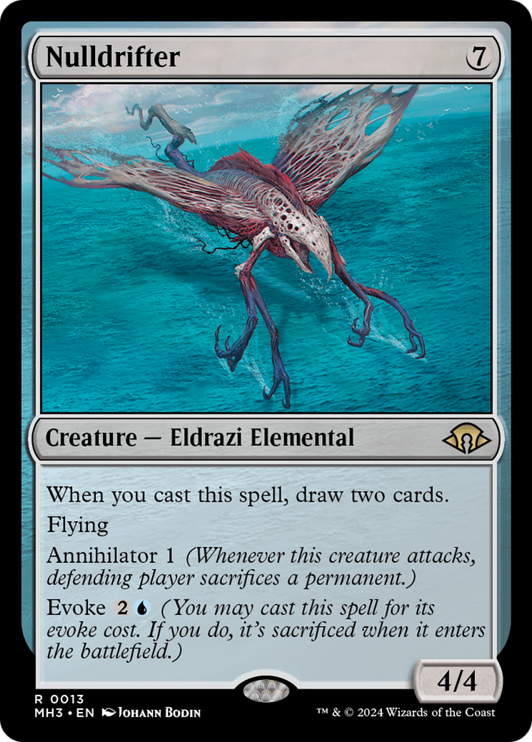 Nulldrifter (MH3-013) [Modern Horizons 3] Foil MTG Single Modern Horizons 3