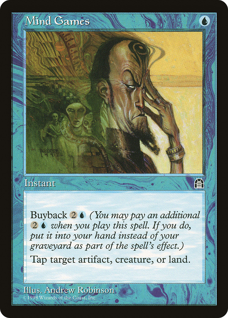 Mind Games (STH-038) [Stronghold] MTG Single Wizards of the Coast