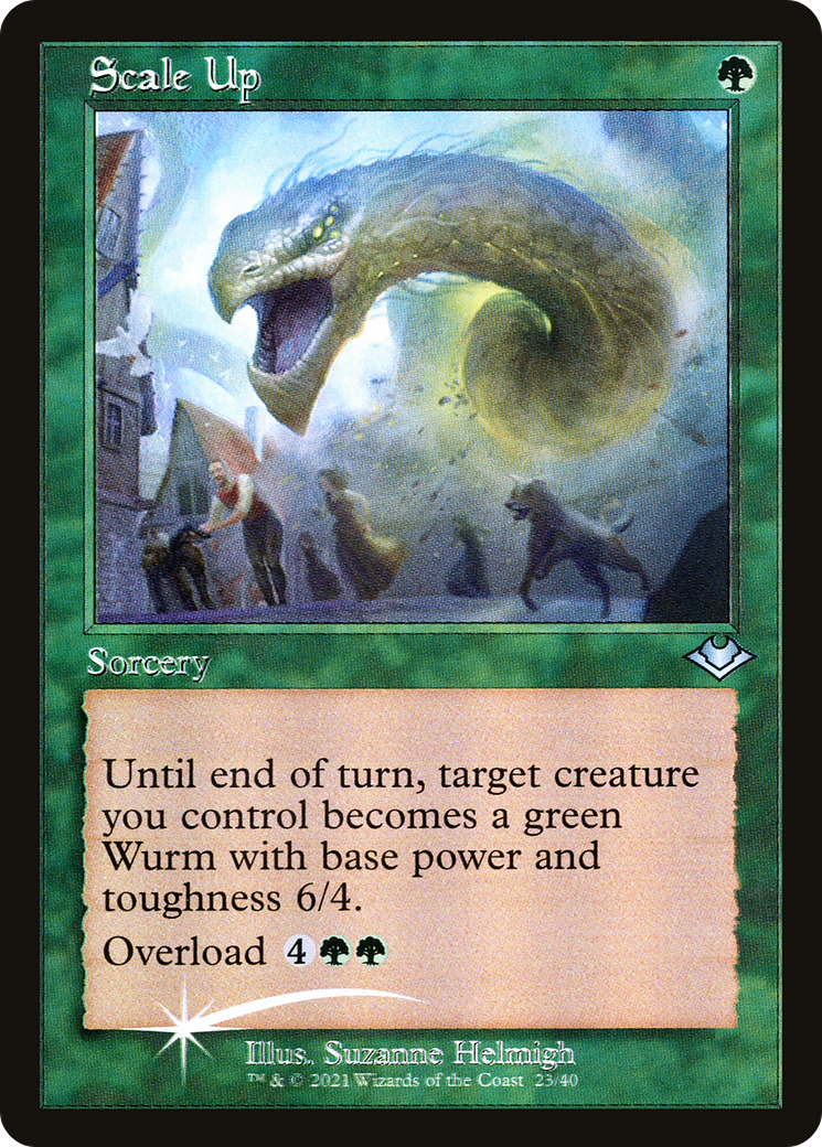 Scale Up (MH1-023) [Modern Horizons 1 Timeshifts] Foil MTG Single Wizards of the Coast