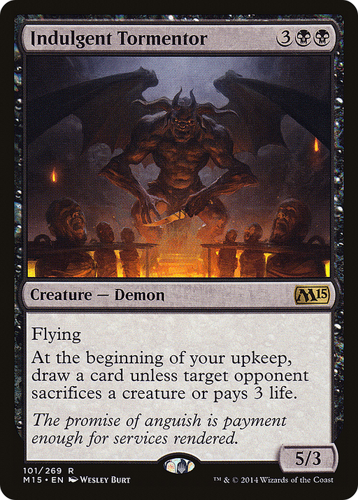 Indulgent Tormentor (M15-101) [Magic 2015] MTG Single Wizards of the Coast