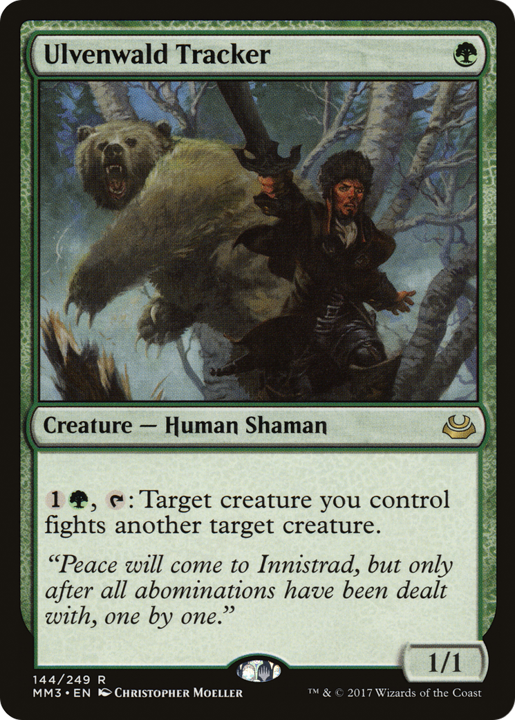 Ulvenwald Tracker (MM3-144) [Modern Masters 2017] Foil MTG Single Modern Masters 2017
