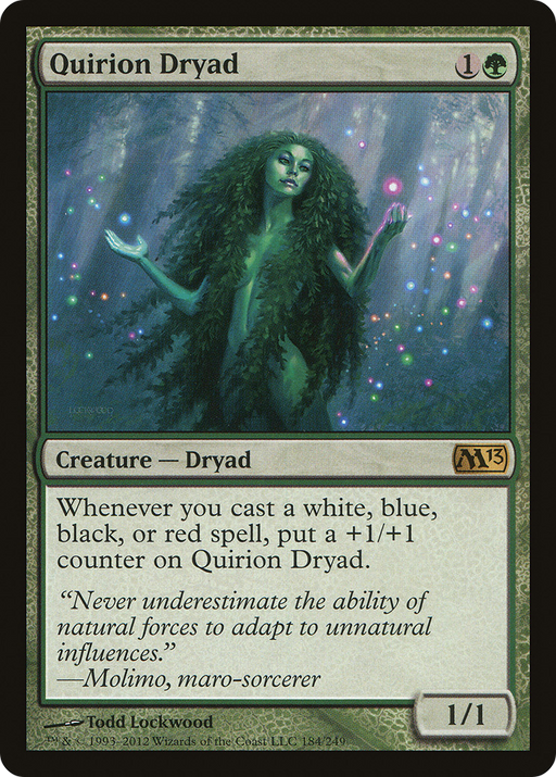 Quirion Dryad (M13-184) [Magic 2013] MTG Single Wizards of the Coast