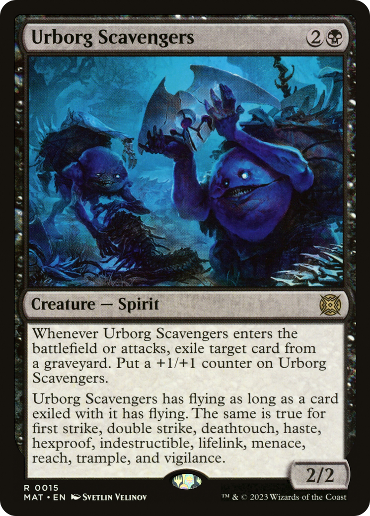 Urborg Scavengers (MAT-015) [March of the Machine: The Aftermath] MTG Single Wizards of the Coast