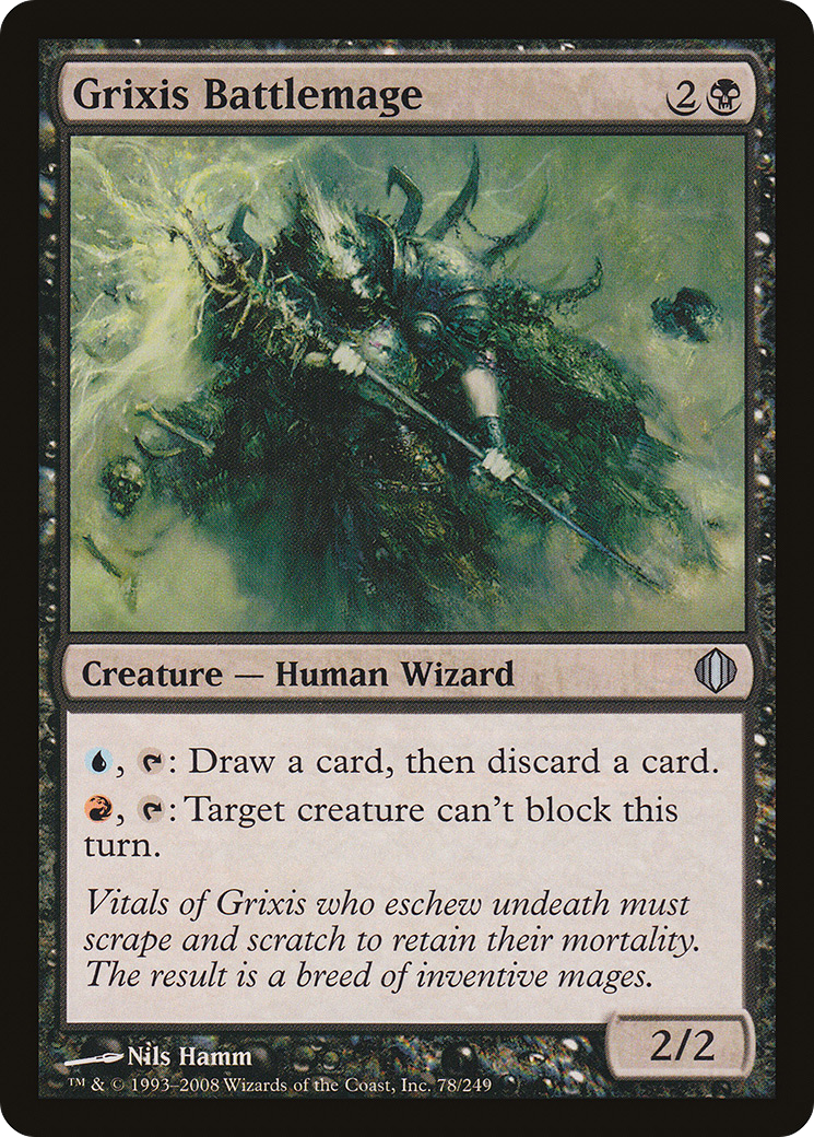 Grixis Battlemage (ALA-078) [Shards of Alara] Foil MTG Single Wizards of the Coast