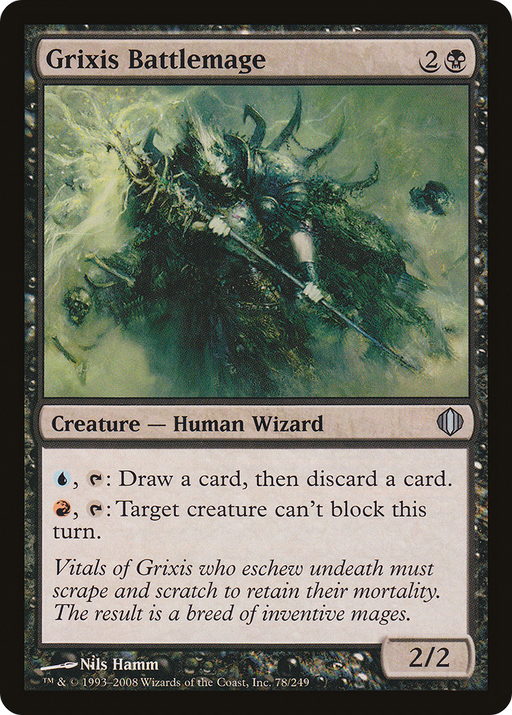 Grixis Battlemage (ALA-078) [Shards of Alara] MTG Single Wizards of the Coast