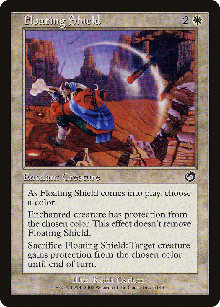 Floating Shield (TOR-005) [Torment] MTG Single Wizards of the Coast