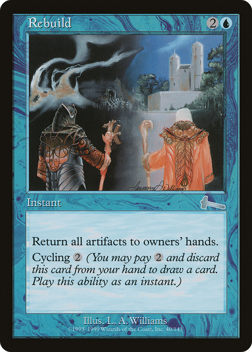 Rebuild (ULG-040) [Urza's Legacy] Foil MTG Single Wizards of the Coast
