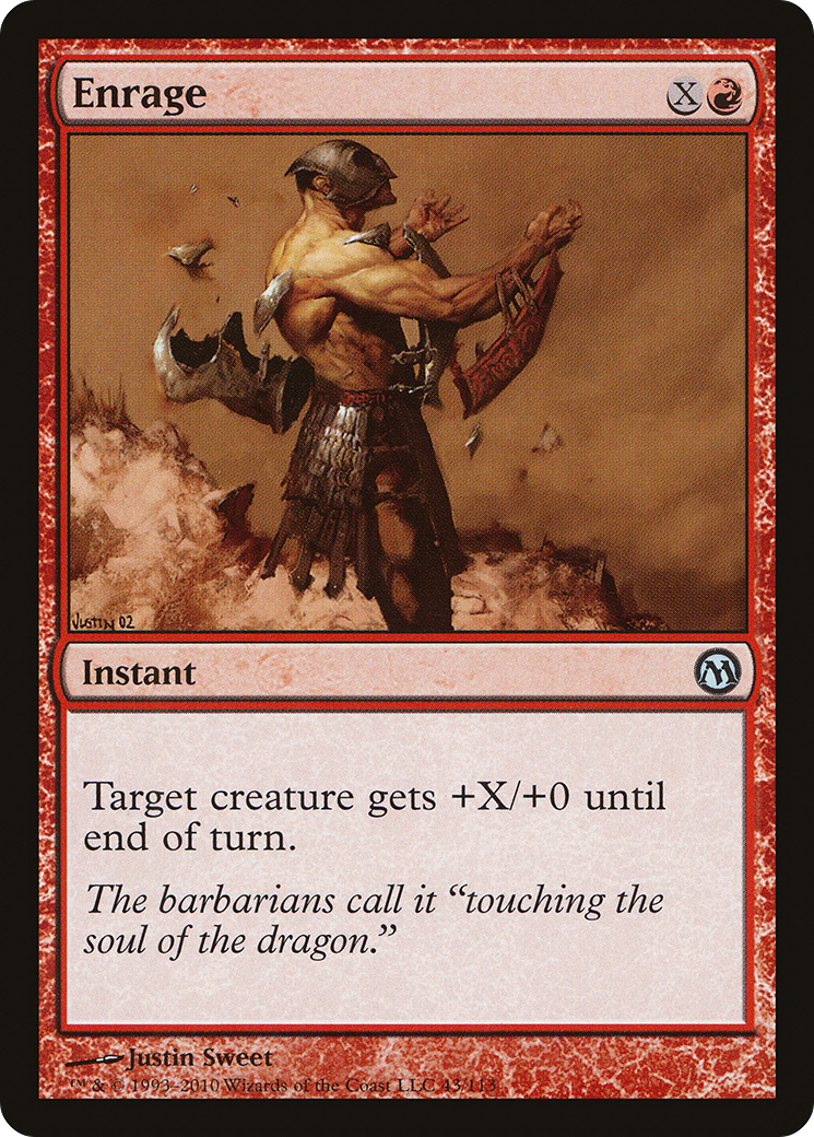 Enrage (DPA-043) [Misc] Duels of the Planeswalkers MTG Single Wizards of the Coast