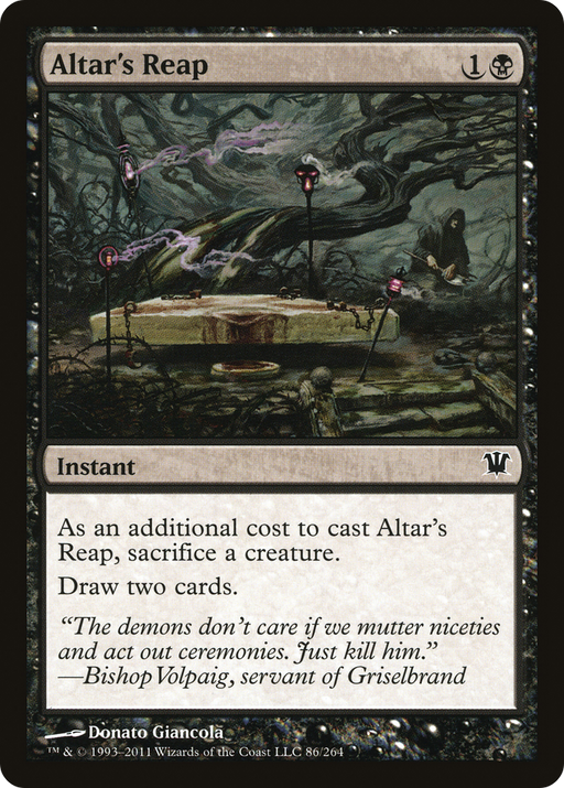 Altar's Reap (ISD-086) [Innistrad] Foil MTG Single Wizards of the Coast