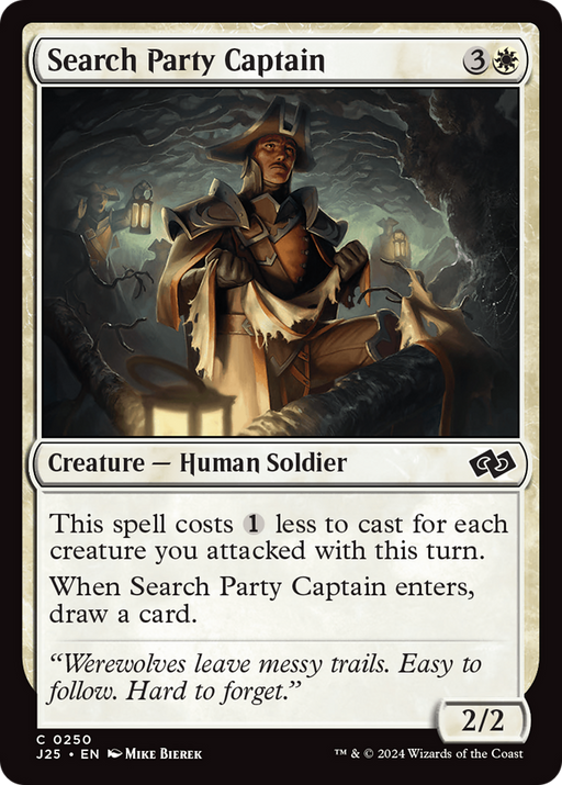 Search Party Captain (J25-250) [Foundations Jumpstart] MTG Single Wizards of the Coast