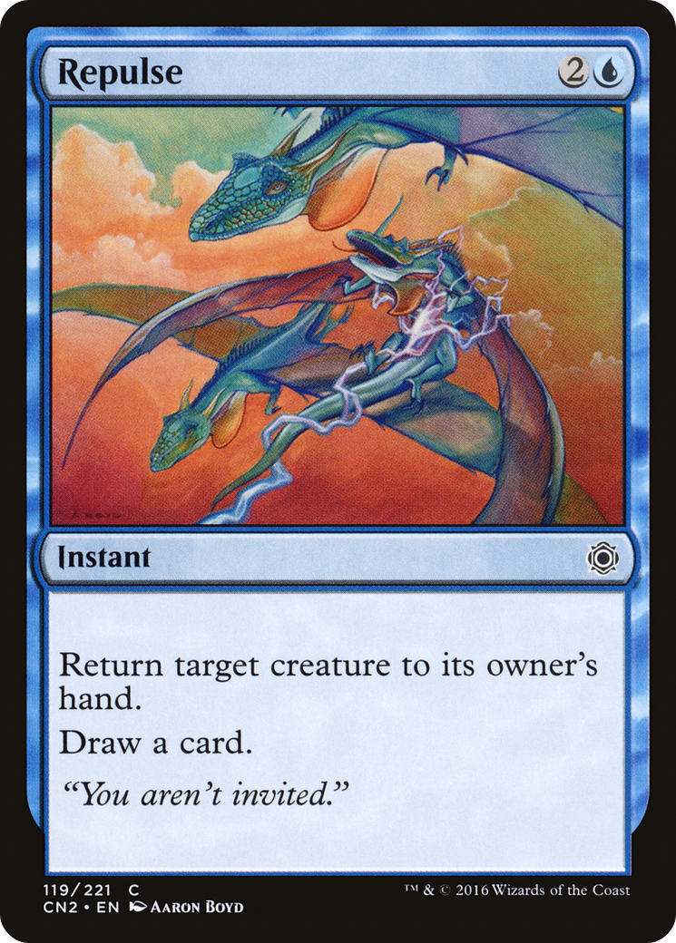 Repulse (CN2-119) [Conspiracy: Take the Crown] MTG Single Wizards of the Coast