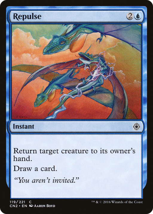 Repulse (CN2-119) [Conspiracy: Take the Crown] MTG Single Wizards of the Coast