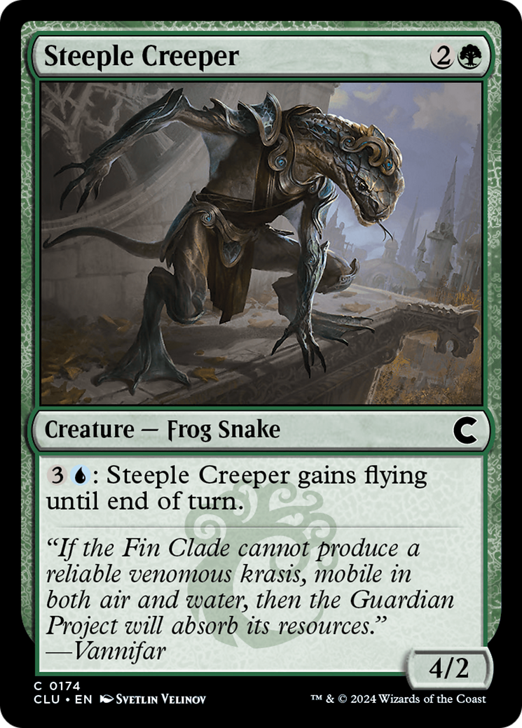 Steeple Creeper (CLU-174) [Ravnica: Clue Edition] MTG Single Wizards of the Coast