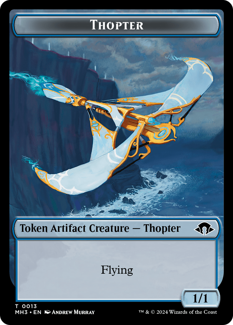 Thopter Token [Tokens] Modern Horizons 3 Tokens MTG Single Magic: The Gathering