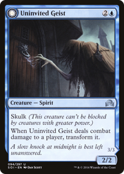 Uninvited Geist (SOI-094) [Shadows over Innistrad] Foil MTG Single Wizards of the Coast