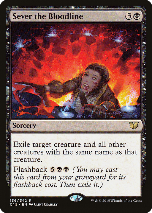 Sever the Bloodline (C15-136) [Commander 2015] MTG Single Wizards of the Coast