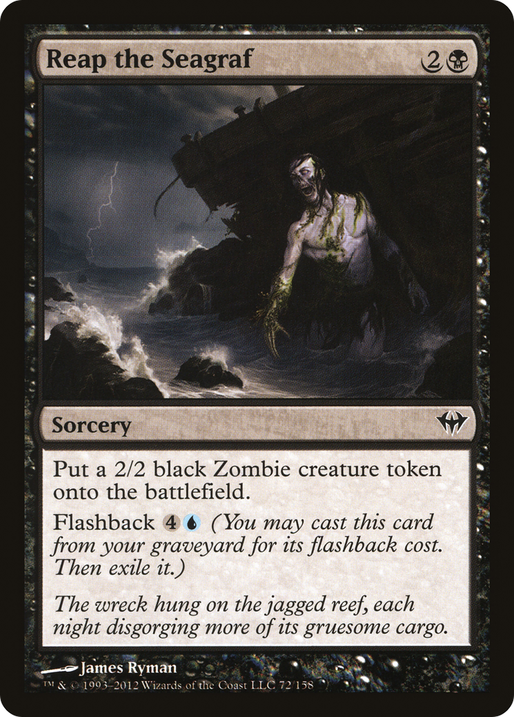 Reap the Seagraf (DKA-072) [Dark Ascension] MTG Single Wizards of the Coast