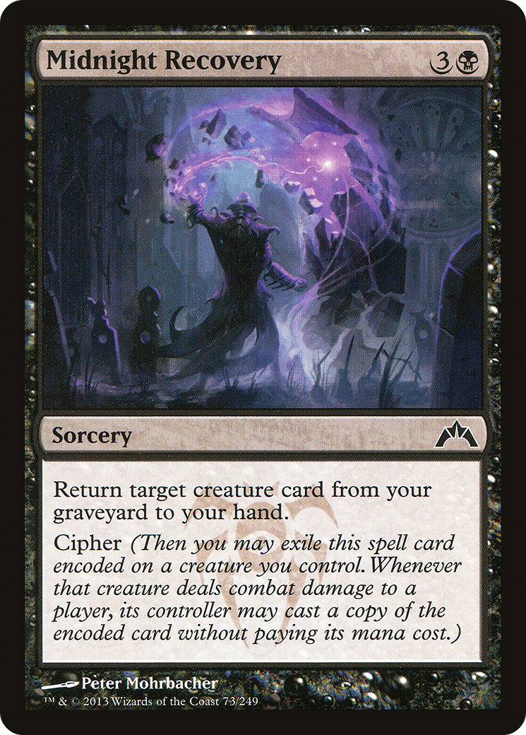 Midnight Recovery (GTC-073) [Gatecrash] Foil MTG Single Wizards of the Coast