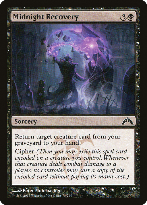 Midnight Recovery (GTC-073) [Gatecrash] Foil MTG Single Wizards of the Coast
