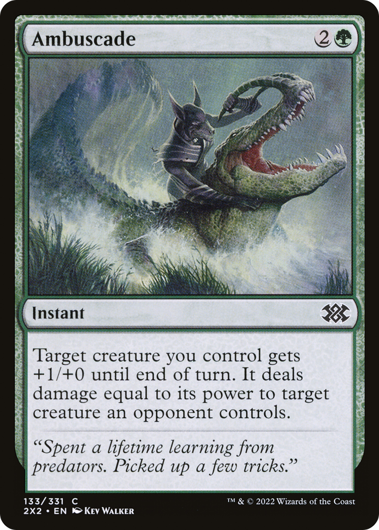 Ambuscade (2X2-133) [Double Masters 2022] Foil MTG Single Wizards of the Coast