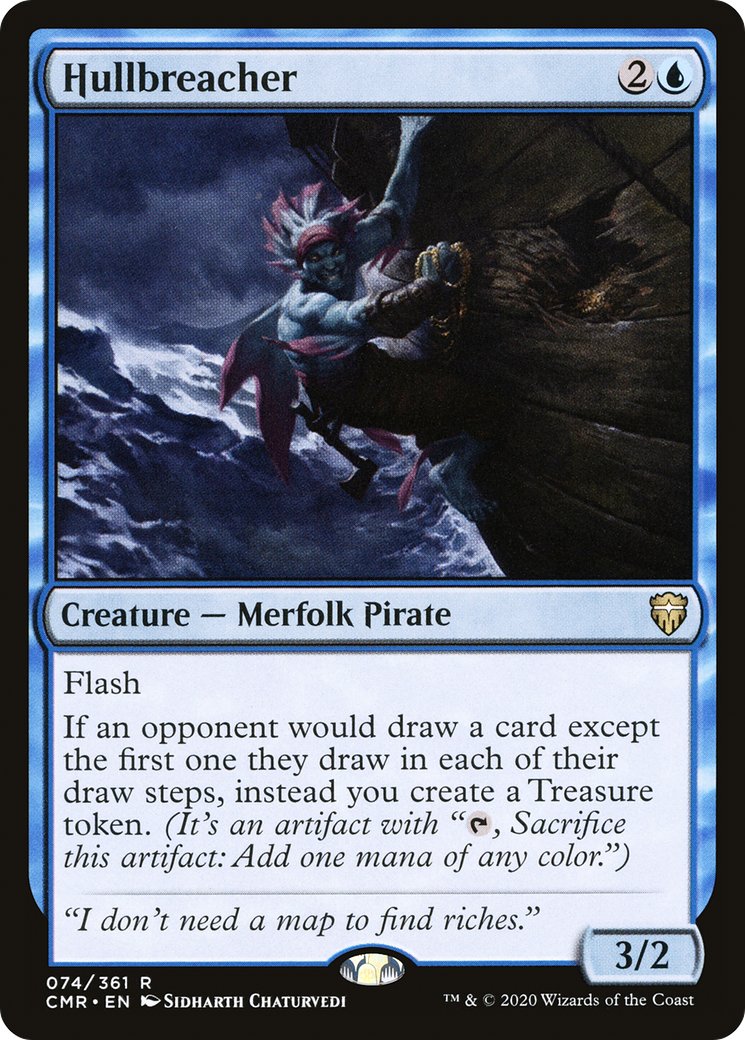 Hullbreacher (CMR-074) [Commander Legends] Foil MTG Single Wizards of the Coast