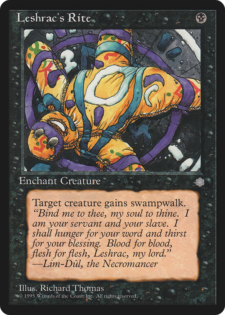 Leshrac's Rite (ICE-143) [Ice Age] MTG Single Wizards of the Coast