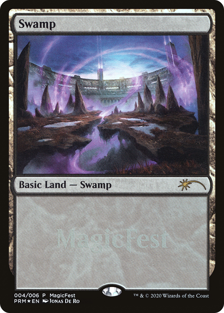 Swamp (2020) (MFP-004) [Misc] MagicFest 2020 Foil MTG Single Wizards of the Coast