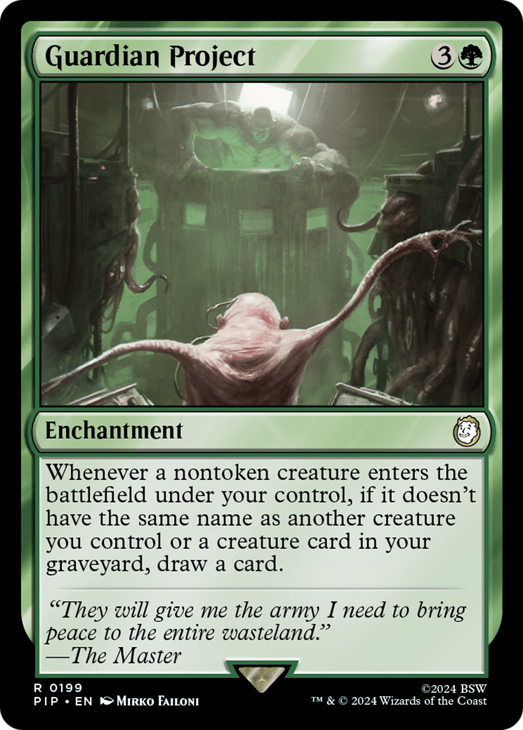 Guardian Project (PIP-199) [Fallout] MTG Single Wizards of the Coast