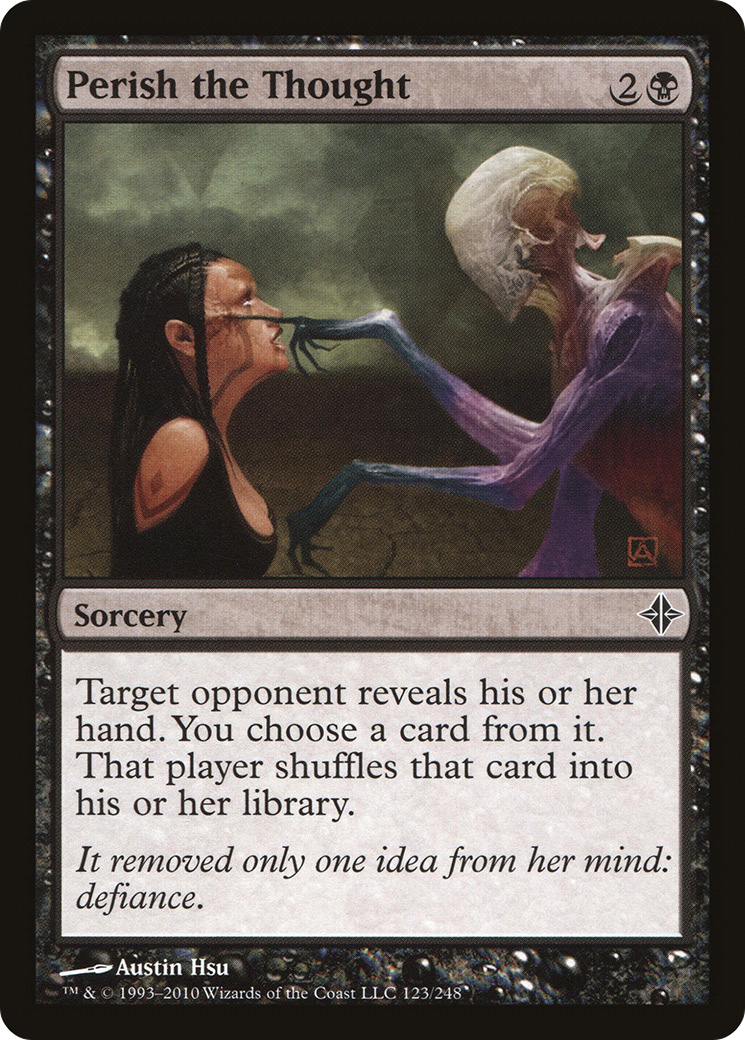 Perish the Thought (ROE-123) [Rise of the Eldrazi] MTG Single Wizards of the Coast