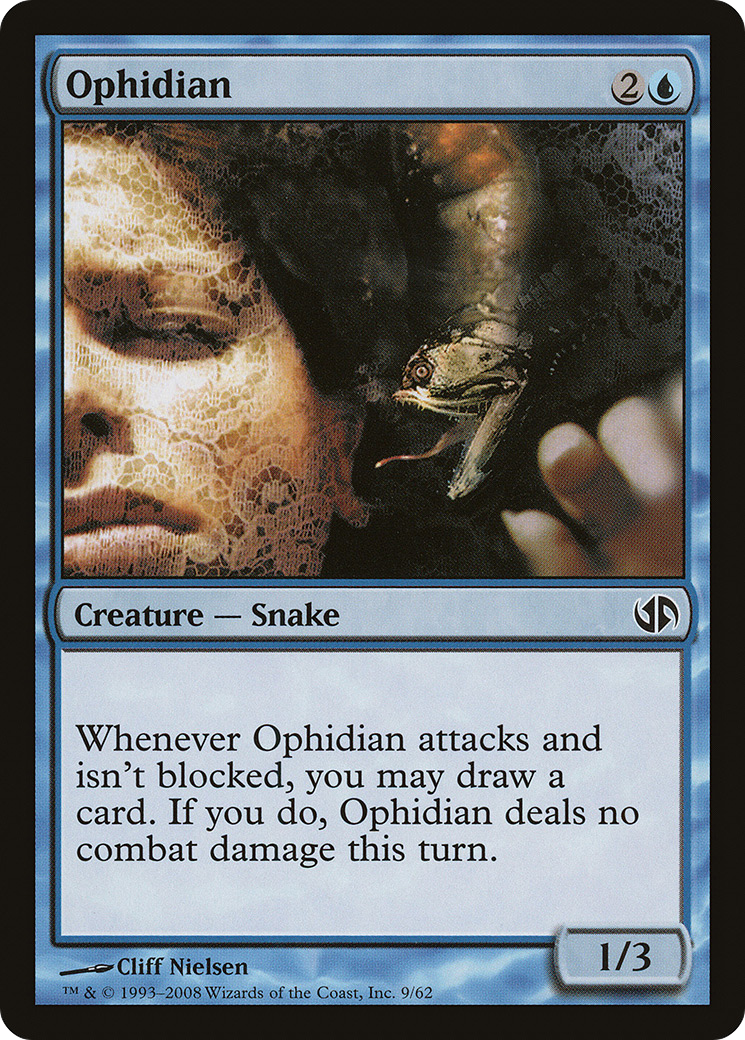 Ophidian (DD2-009) [Misc] Duel Decks: Jace vs. Chandra MTG Single Wizards of the Coast