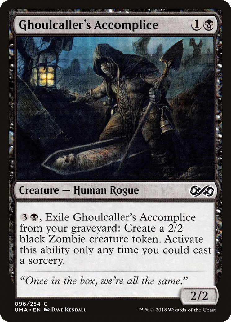 Ghoulcaller's Accomplice (UMA-096) [Ultimate Masters] MTG Single Wizards of the Coast