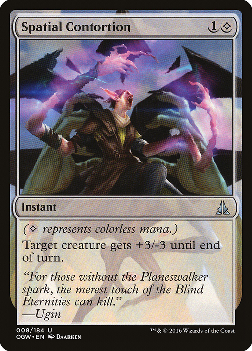 Spatial Contortion (OGW-008) [Oath of the Gatewatch] MTG Single Wizards of the Coast