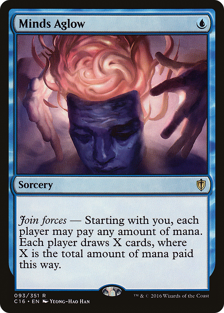 Minds Aglow (C16-093) [Commander 2016] MTG Single Wizards of the Coast