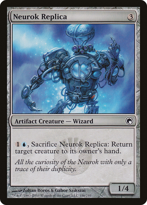 Neurok Replica (SOM-186) [Scars of Mirrodin] Foil MTG Single Wizards of the Coast