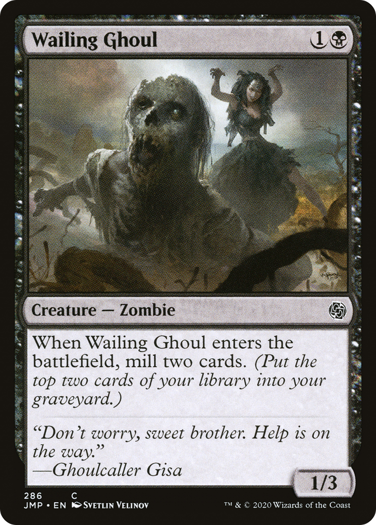 Wailing Ghoul (JMP-286) [Jumpstart] MTG Single Wizards of the Coast