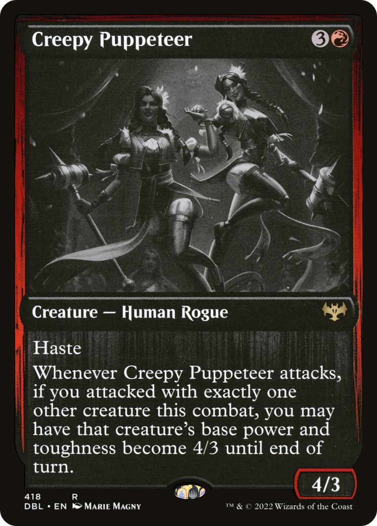 Creepy Puppeteer (DBL-418) [Innistrad: Double Feature] Foil MTG Single Wizards of the Coast