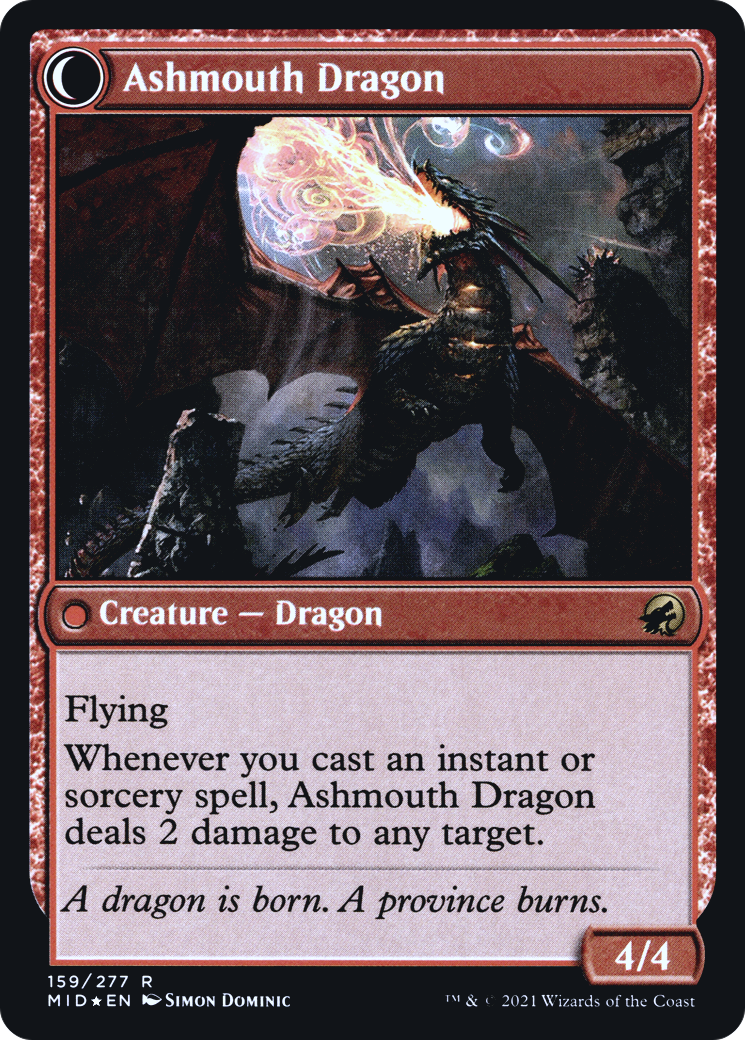 Smoldering Egg (PRE-159) [Innistrad: Midnight Hunt Promos] Foil MTG Single Wizards of the Coast