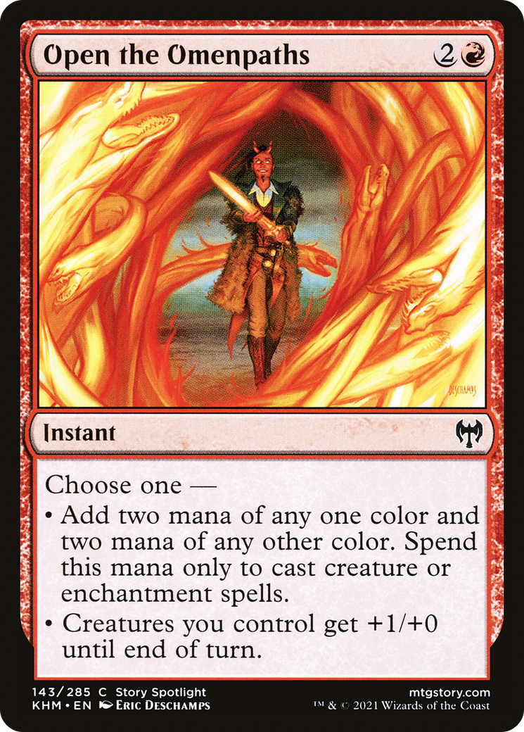 Open the Omenpaths (KHM-143) [Kaldheim] MTG Single Wizards of the Coast