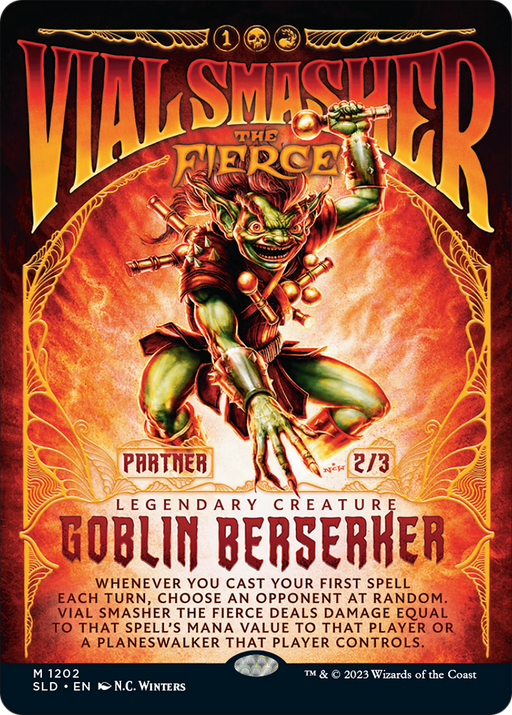 Vial Smasher the Fierce (SLD-1202) [Secret Lair] Drop (Borderless) MTG Single Wizards of the Coast