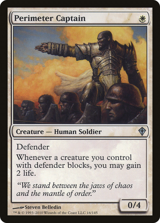Perimeter Captain (WWK-016) [Worldwake] MTG Single Wizards of the Coast
