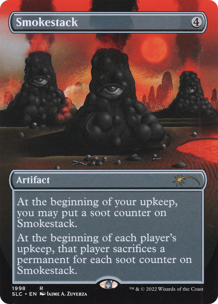 Smokestack (SLC-1998) [Secret Lair] Countdown Kit (Borderless) MTG Single Wizards of the Coast